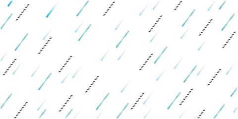 幾何学な背景デザイン 雨 梅雨 _( ベクター シンプル 青 近代的な 白背景 )