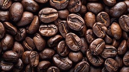 Coffee beans background