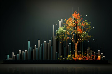 Business Financial Growth Economical Growth Success