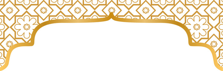 Islamic Frame with Pattern © Nabata Art