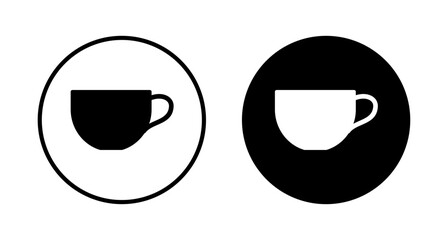 coffee cup icon vector isolated on white background. Coffee cup icon. Coffee vector icon. Tea