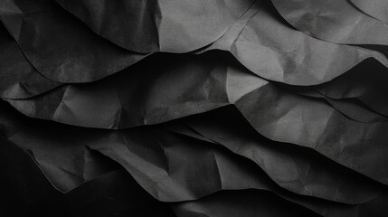 textured black paper sheet background dark monochromatic abstract photo