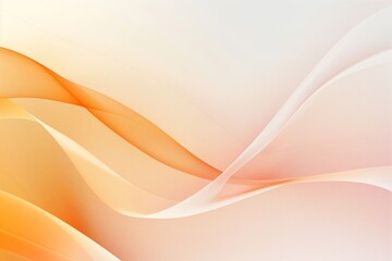 A white background with orange waves