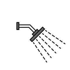 Shower icon template PNG
