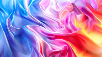 Obraz premium illustration fabric colorful