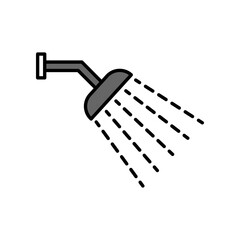 Shower icon template PNG