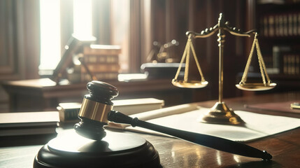 courtroom judgment gavel hammer for crime judgement legislation and judicial decision