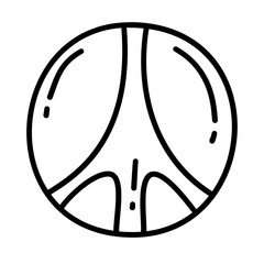 peace of healthy lifestyle and relaxation doodle icons