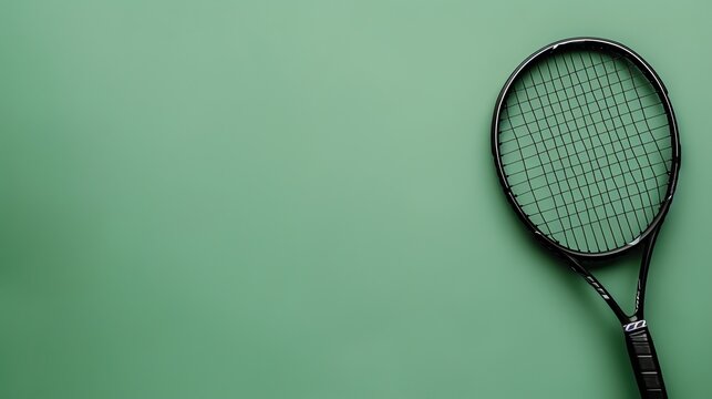 A tennis racket is an essential piece of equipment for the game of tennis. It is used to strike the ball and propel it over the net.