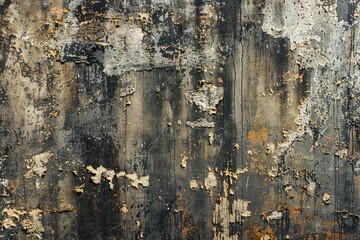 Scratched grunge texture with old,dusty and dirty surface.Vintage retro background.Long panoramic horizontal format