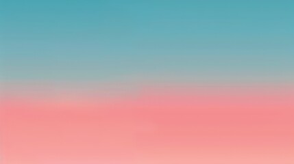 A serene gradient background transitioning from twilight blue to coral pink, creating a gentle and soothing impression.