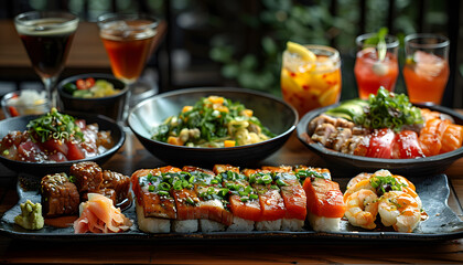 Fototapeta premium food background