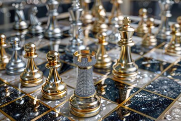 Chess on the chessboard