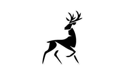 deer logo vector 