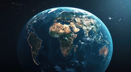 world map wallpaper with realistic details and colors