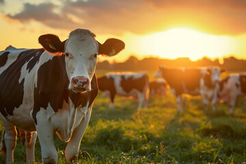 raising cows.