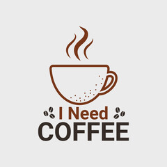 Best coffee t shirt design,  coffee vector, vector template