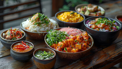 Fototapeta premium food background