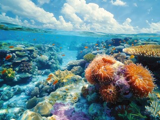 The sense of wonder and awe that fills the hearts of visitors as they explore the Great Barrier Reef, marveling at its beauty and diversity while gaining a deeper appreciation for the importance