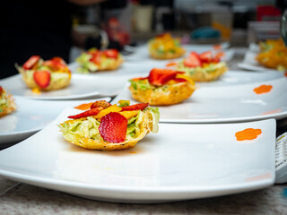 plate with food