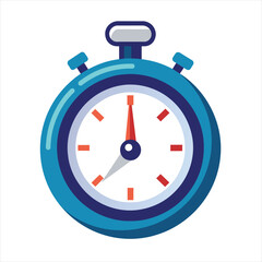 stopwatch icon. Solid icon, Editable stroke. Vector illustration.