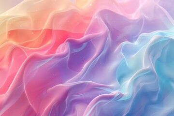 Obraz premium Colorful paper and flowing liquid