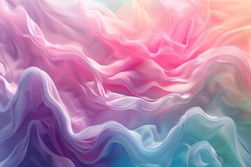 Obraz premium Colorful paper and flowing liquid