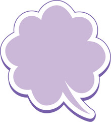 Thought speech bubble