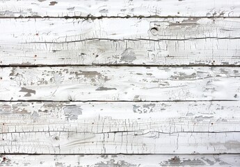 White distressed wood background, vintage style, distressed edges, distressed textures, painted white