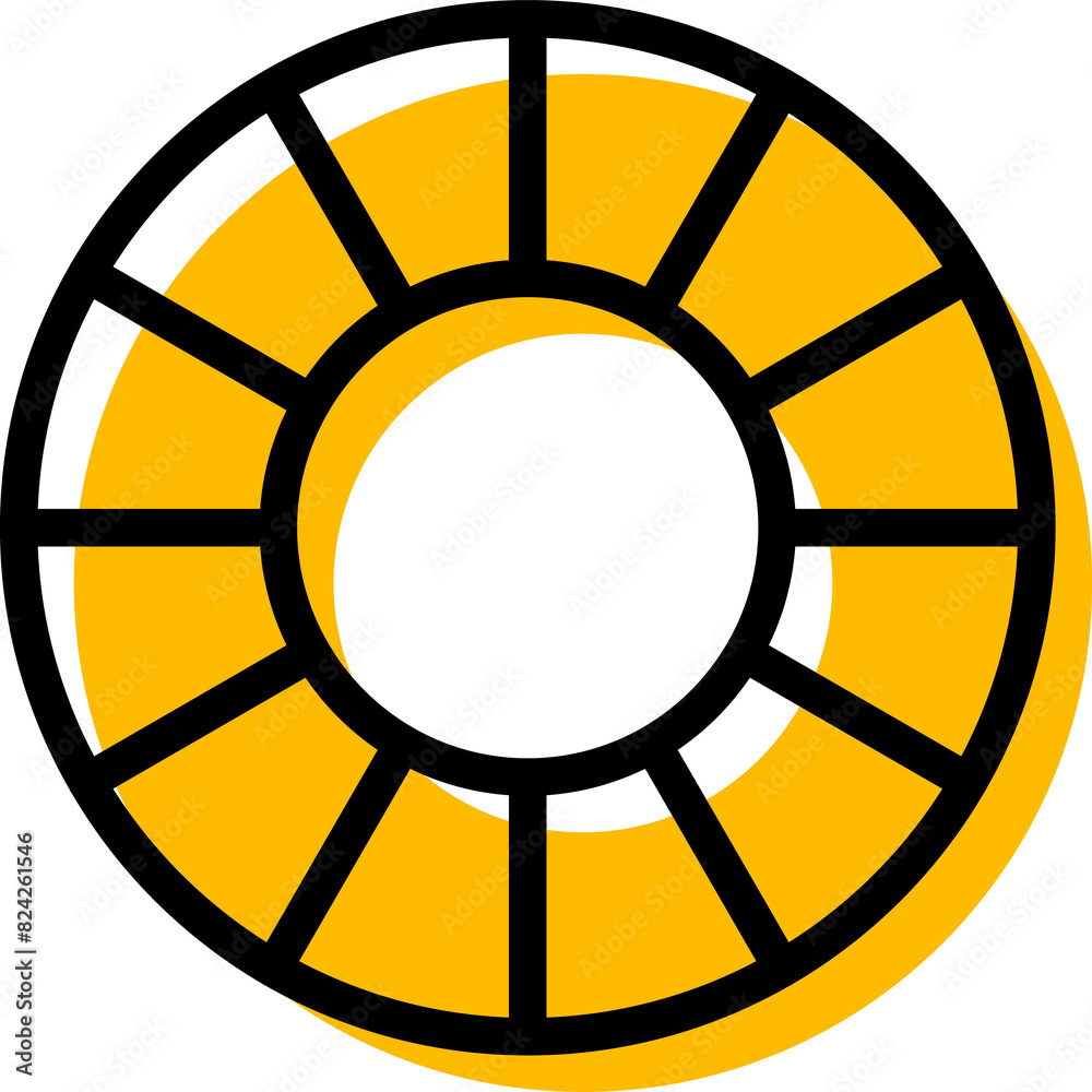 Poster graphic memphis shape or abstract element