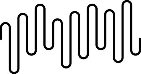 Graphic Memphis shape or abstract figure