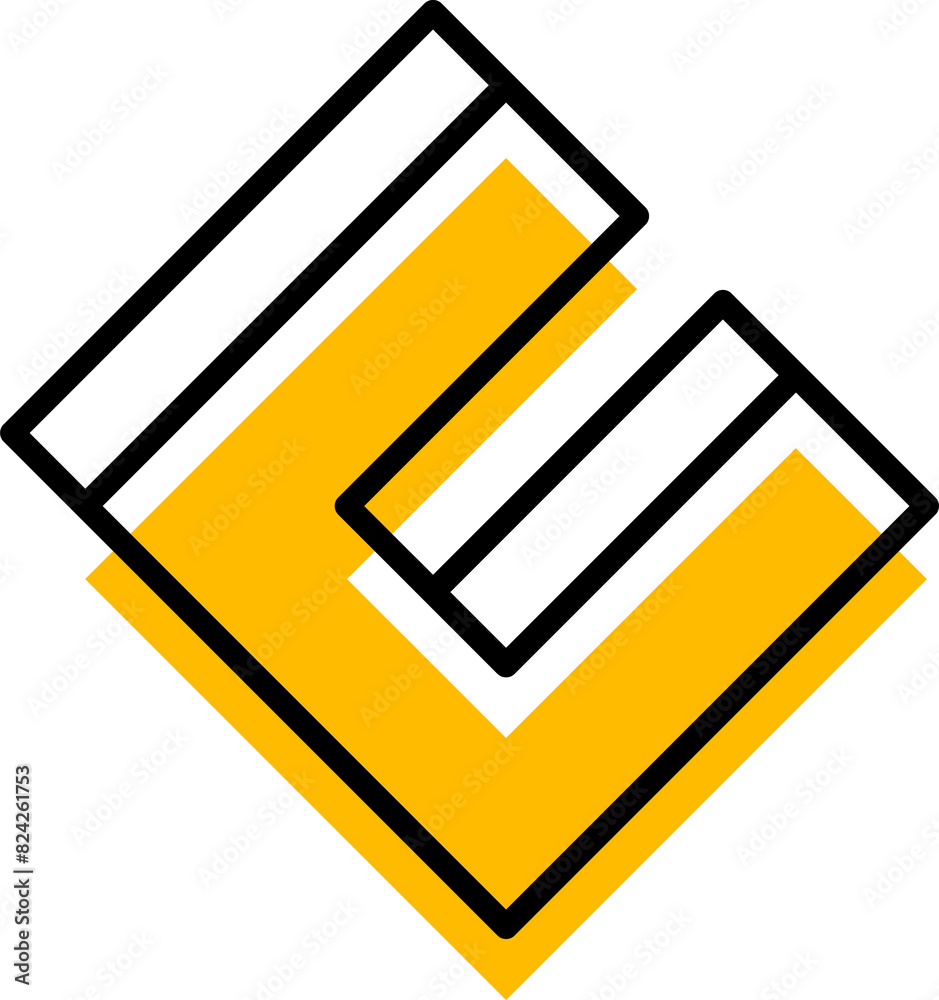 Aufkleber graphic memphis shape or geometric pattern