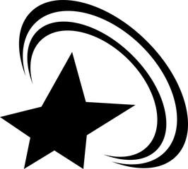 Y2K retro graphic shape, groovy geometric element