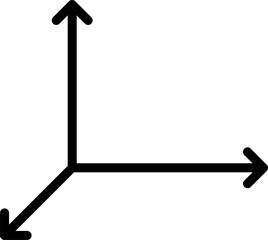 Y2K groovy abstract shape, retro graphic symbol