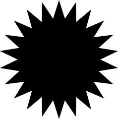 Fototapeta premium Brutalism abstract shape, vintage graphic element