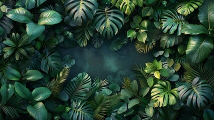 Background Tropical. In this haven of biodiversity, every corner holds a new marvel, a new discovery waiting to be made, inviting exploration and appreciation of the wonders of the natural world.