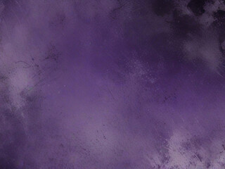 Obraz premium Purple and Black Background with Vintage Grunge Texture and Watercolor Stains.
