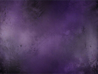 Obraz premium Purple and Black Background with Vintage Grunge Texture and Watercolor Stains.
