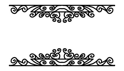 Vintage black frame design. Perfect for invitation cards, book covers, wallpapers, banners, web