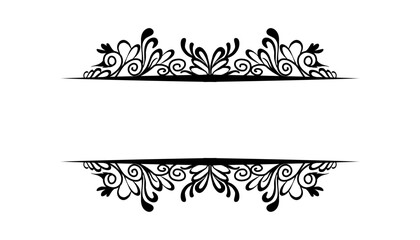 Vintage black frame design. Perfect for invitation cards, book covers, wallpapers, banners, web