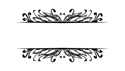 Vintage black frame design. Perfect for invitation cards, book covers, wallpapers, banners, web