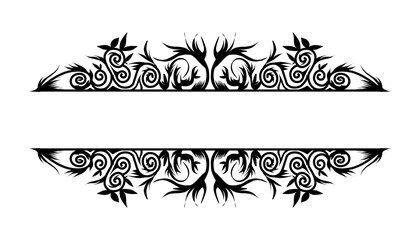 Vintage black frame design. Perfect for invitation cards, book covers, wallpapers, banners, web