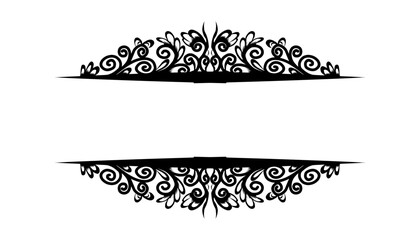 Vintage black frame design. Perfect for invitation cards, book covers, wallpapers, banners, web