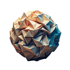 crumbled paper ball
