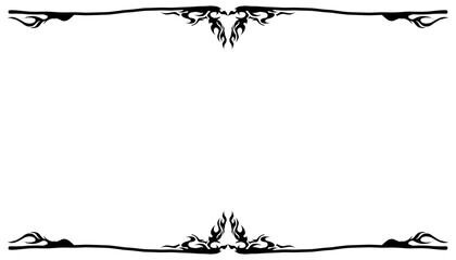 Vintage black frame design. Perfect for invitation cards, book covers, wallpapers, banners, web