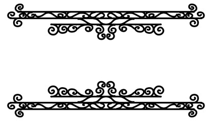 Obraz premium Vintage black frame design. Perfect for invitation cards, book covers, wallpapers, banners, web