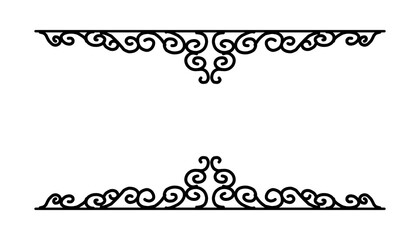 Vintage black frame design. Perfect for invitation cards, book covers, wallpapers, banners, web