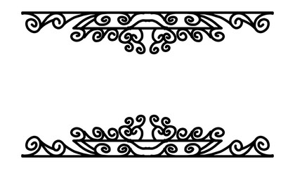 Vintage black frame design. Perfect for invitation cards, book covers, wallpapers, banners, web