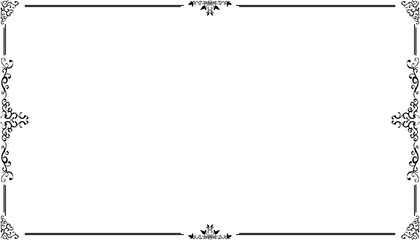 Vintage black frame design. Perfect for invitation cards, book covers, wallpapers, banners, web