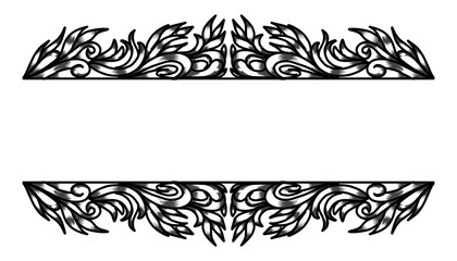 Fototapeta premium Vintage black frame design. Perfect for invitation cards, book covers, wallpapers, banners, web